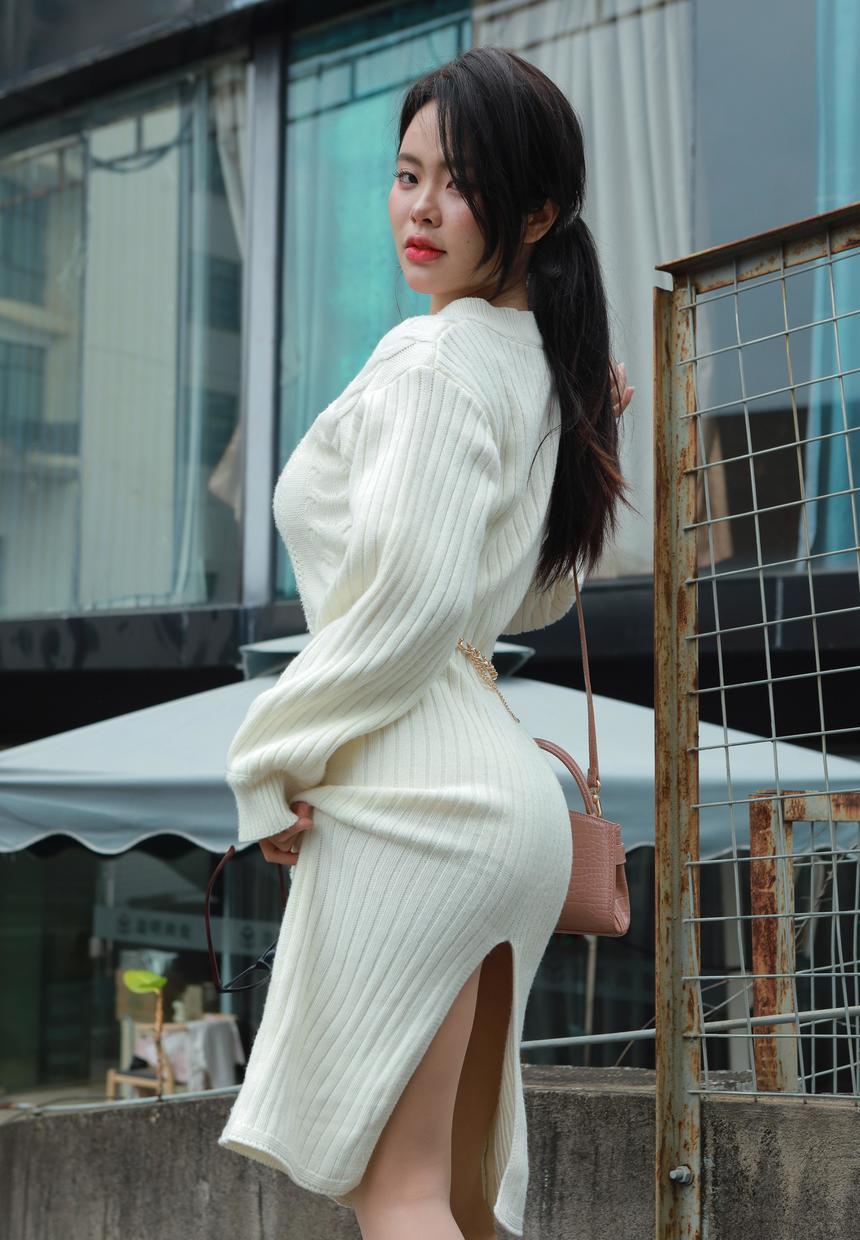 图片[4]-[IESS异思趣向] 2025.03.10 丝享家 1997 兔兔《高开衩包臀裙》[88P-80.4M]-绅士图