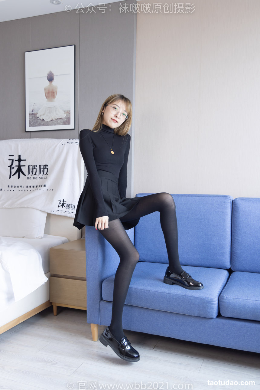 图片[2]-[BoBoSocks袜啵啵]NO.255 稚予-皮鞋、厚黑丝[145P+1V／5.36GB]-绅士图