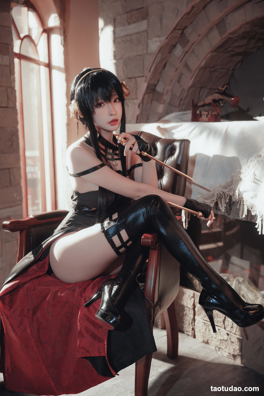 图片[4]-清水由乃 – 间谍过家家 约尔战斗服[30P-487.6M]-绅士图