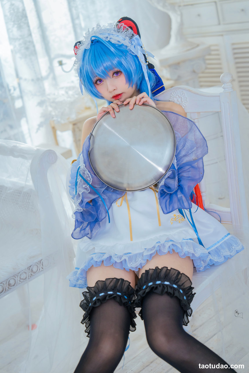 图片[3]-大大卷卷小卷 – NO.20 甘雨女仆 [20P-160MB]-绅士图