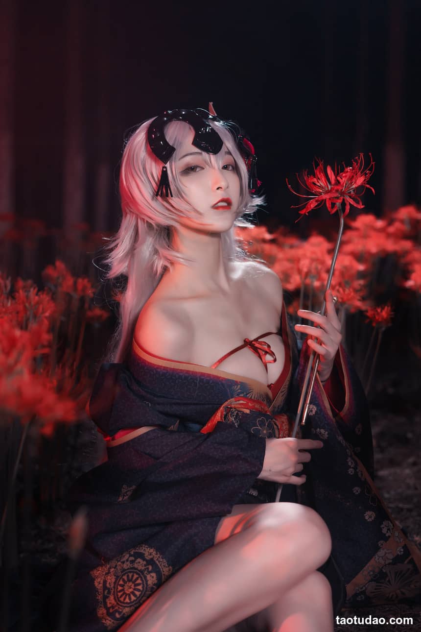 图片[2]-铁板烧鬼舞w –  NO.006 黑贞[23P-346.3M]-绅士图