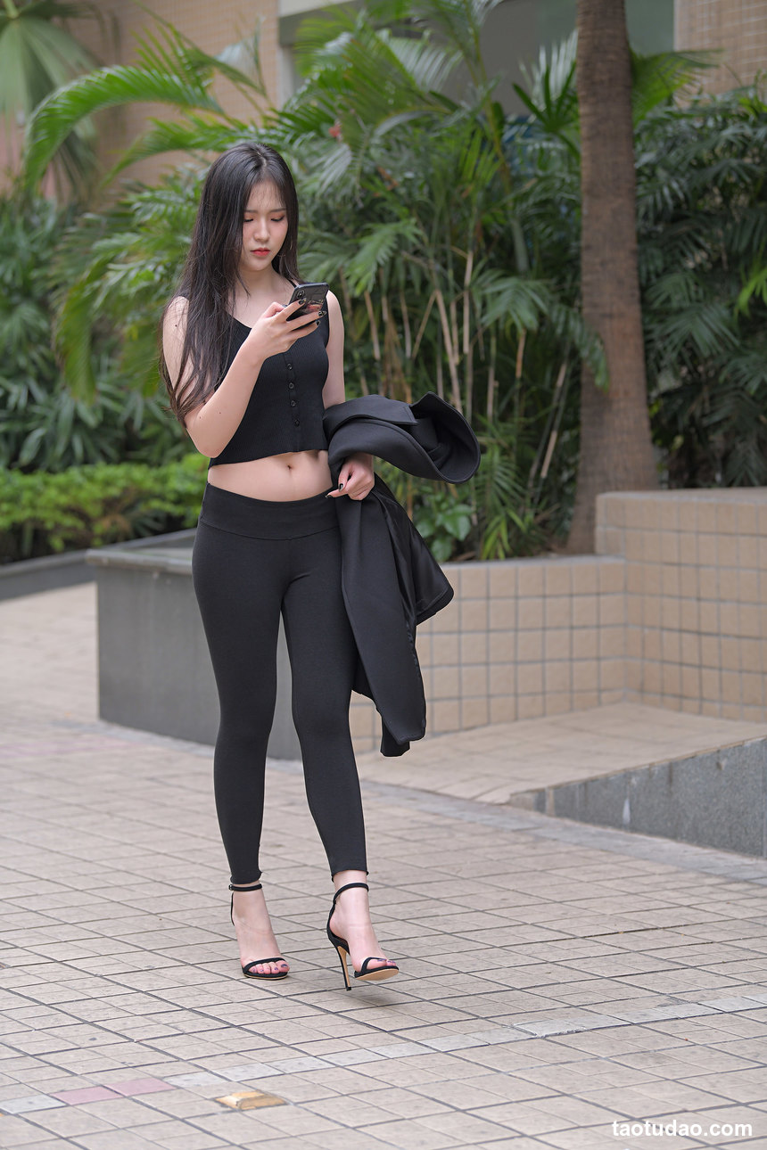 图片[4]-精选街拍作品 NO.0085 黑色紧身裤高跟美女图集[362P／330MB]-绅士图