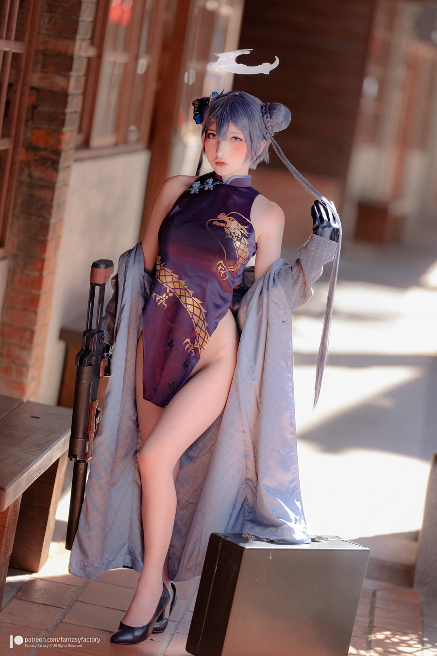 / Fantasy Factory / 小丁Cosplay写真 - 木崎 (Kisaki) / 55P-871MB / cos萌妹-绅士图