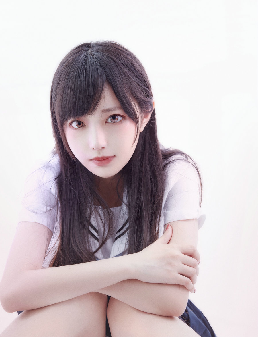 Shika小鹿鹿 - JK百褶裙 / 9P-11MB / cos萌妹-绅士图