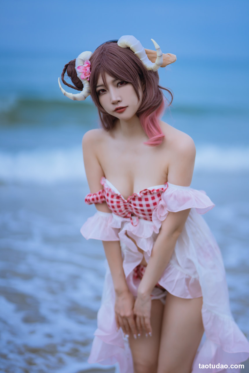 图片[3]-二佐Nisa NO.144 – 泰拉夏日纪事 艾雅法拉泳装[34P-566MB]-绅士图