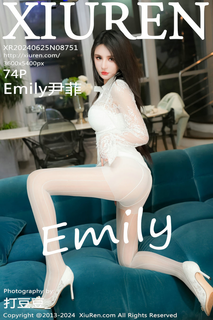 / 秀人美媛馆 / 2024.06.25 No.8751 Emily尹菲 / 74P708MB / 秀人网-绅士图