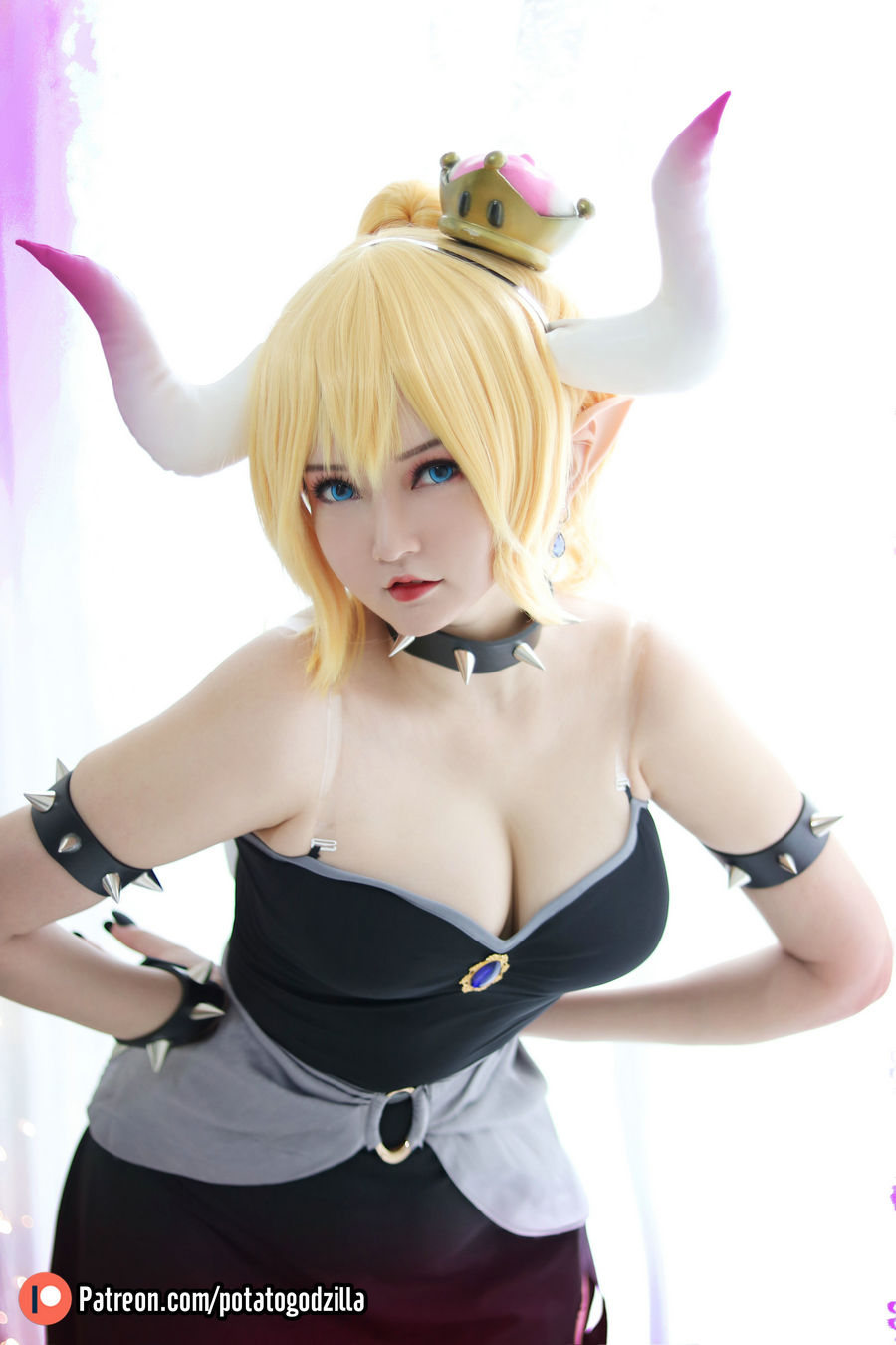 Potato Godzilla – Bowsette / 39P-44MB / cos萌妹-绅士图