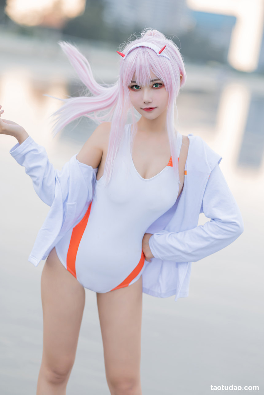 图片[3]-Momoko葵葵 – DARLING in the FRANXX 02 泳装 兔女郎&花嫁 [61P-858MB]-绅士图