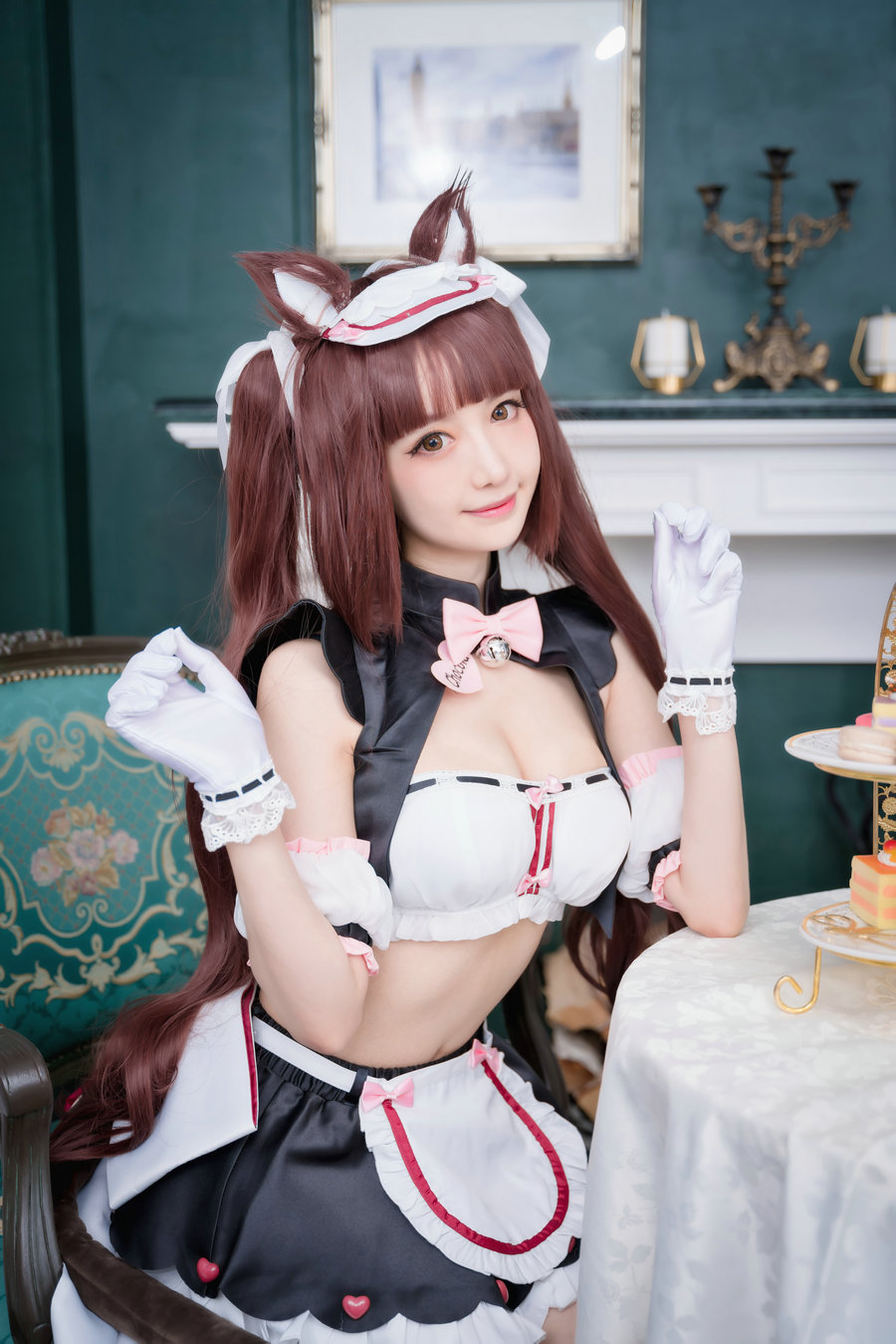 Shika小鹿鹿 - 猫娘 / 9P-65MB / cos萌妹-绅士图