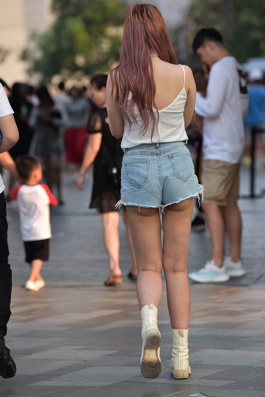 图片[3]-精选街拍作品 NO.0037 热裤小吊带MM高清原图[66P／52.4MB]-绅士图