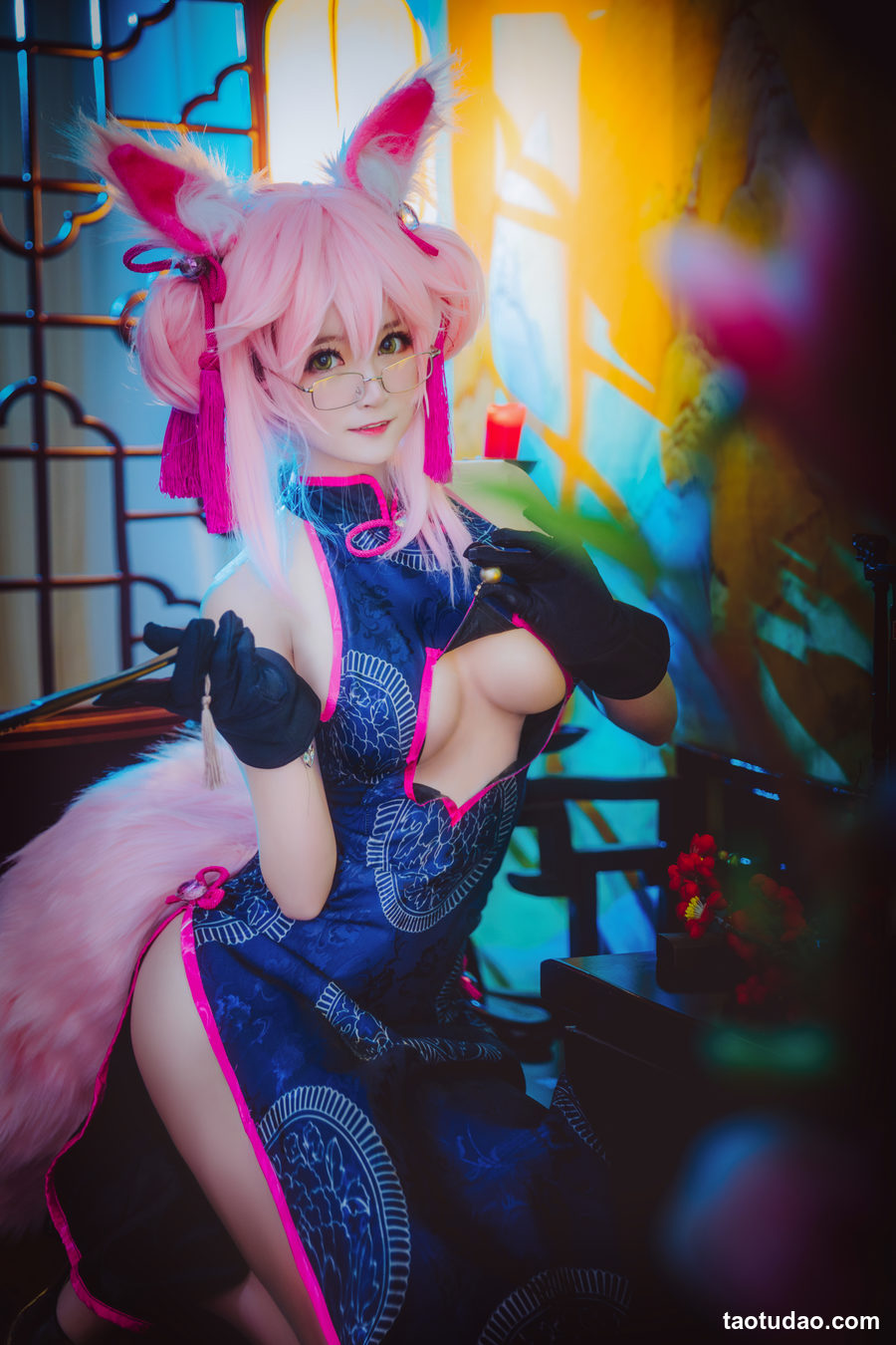 图片[4]-yui金鱼 NO.011 旗袍 玉藻前 [13P-168MB]-绅士图