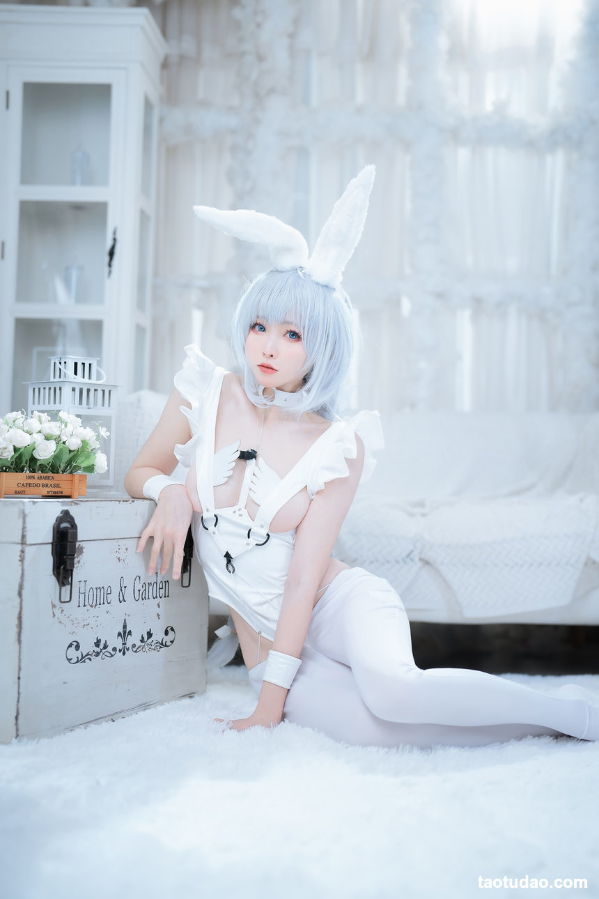 图片[2]-樱岛嗷一-恶毒懒懒的白兔[19P-145MB]-绅士图