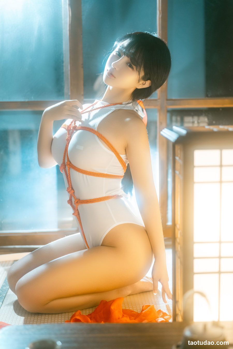 图片[3]-桜井宁宁  绳艺巫女 [61P-1.4G]-绅士图