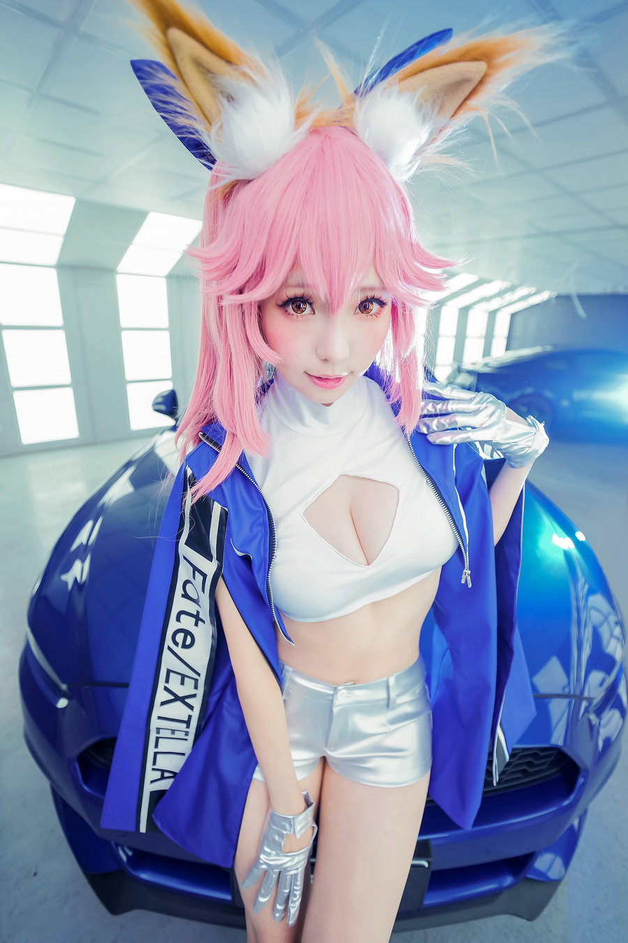Ely_eee(ElyEE子) - 玉藻前赛车 / 33P-167MB / cos萌妹-绅士图