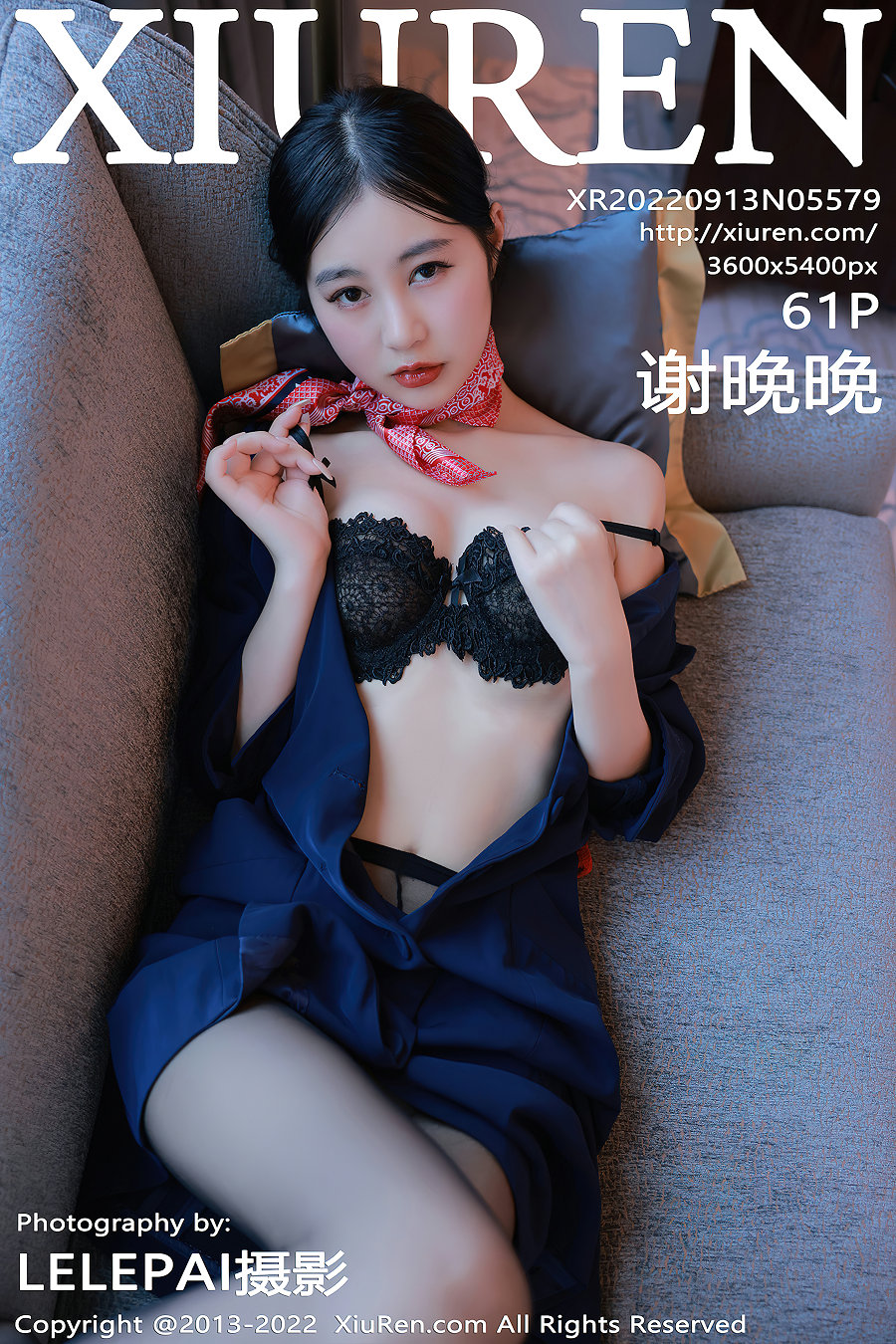 / 秀人美媛馆 / 2022.09.13 No.5579 谢晚晚 / 61P186MB / 秀人网-绅士图