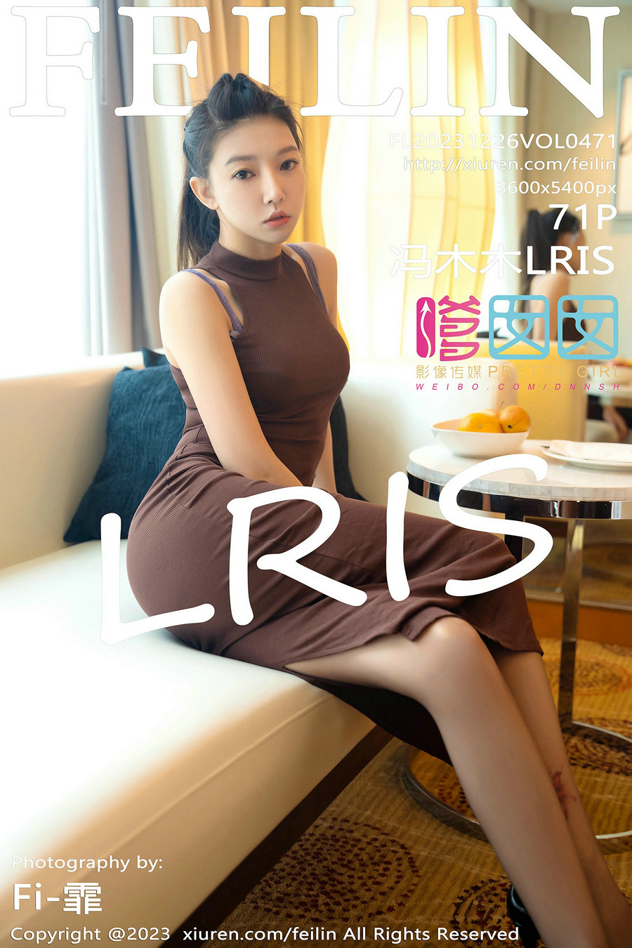 / FEILIN /嗲囡囡 2023.12.26 VOL.471 冯木木LRIS / 71P349MB / 秀人旗下-绅士图