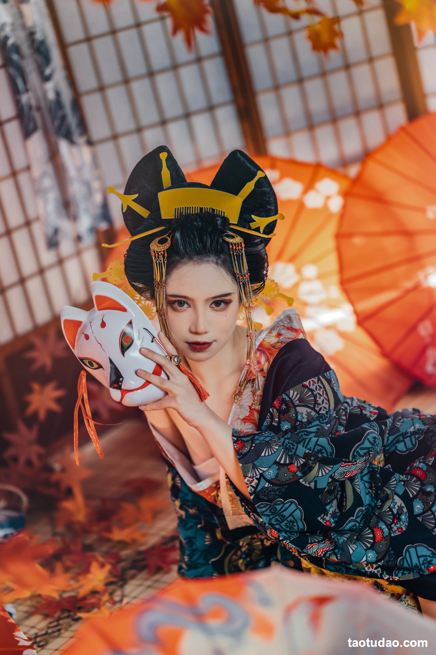 图片[2]-[YITUYU艺图语]2022.04.20 恶女花魁 贰加六[27+1P／187MB]-绅士图