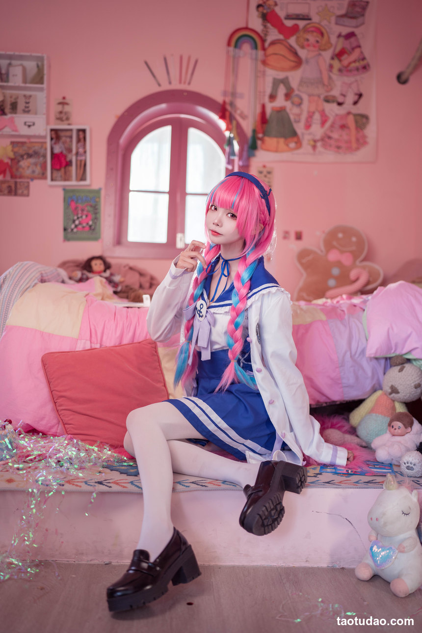 图片[2]-艾西Aiwest – NO.01 湊阿库娅 私服 [55P-600MB]-绅士图