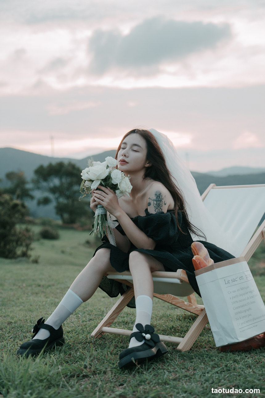 图片[4]-[YITUYU艺图语]2022.09.16 渐暗时刻，黑裙白纱情绪片 姝雯同学[38+1P／330MB]-绅士图