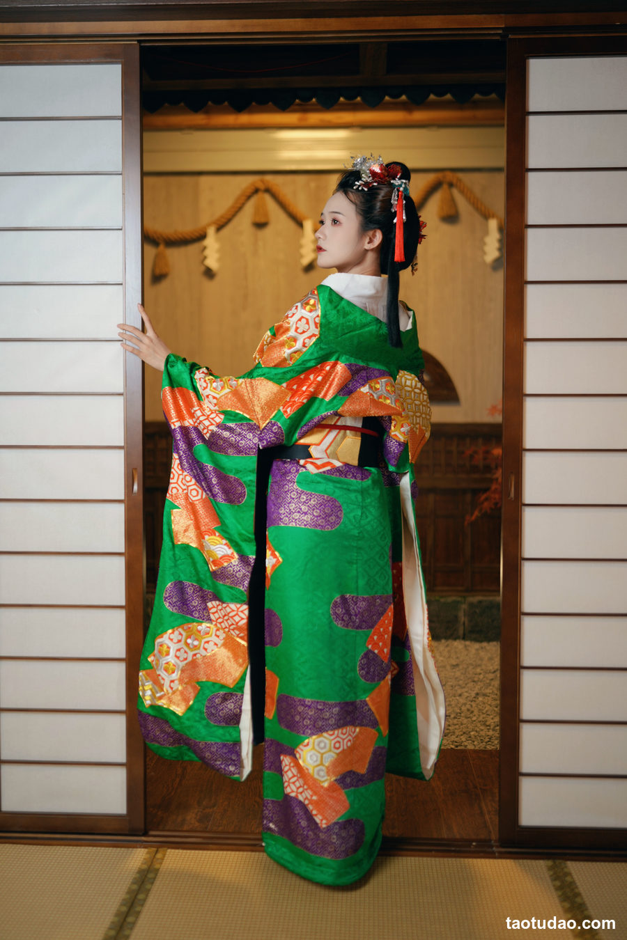 图片[4]-兔子Zzz不吃胡萝卜 – NO.147 和风美人 [23P-269MB]-绅士图