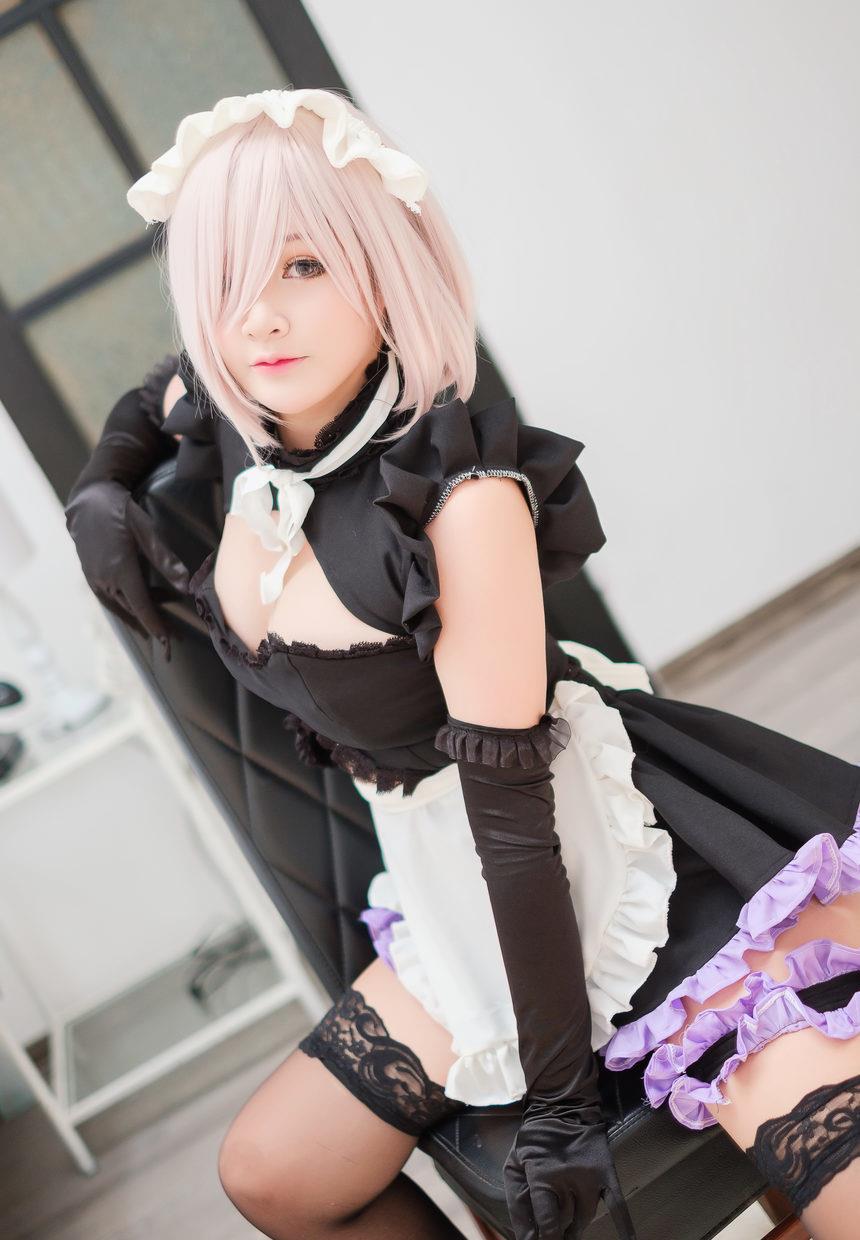 MiMi Chan – NO.007 Mashu Kyrielight Maid[15P-32.6M]-绅士图