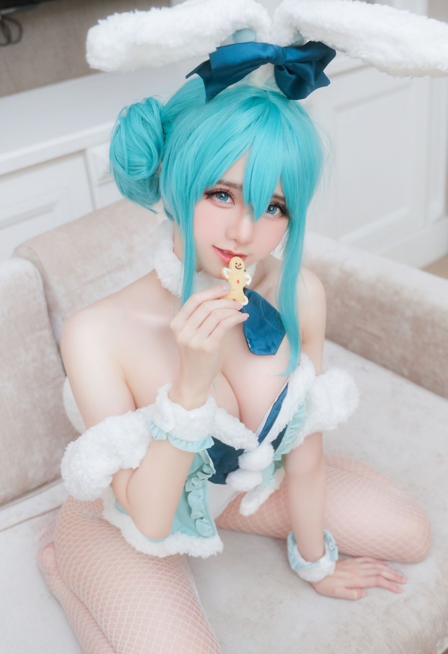 Sally Dorasnow - Miku bunnygir / 20P-109MB / cos萌妹-绅士图