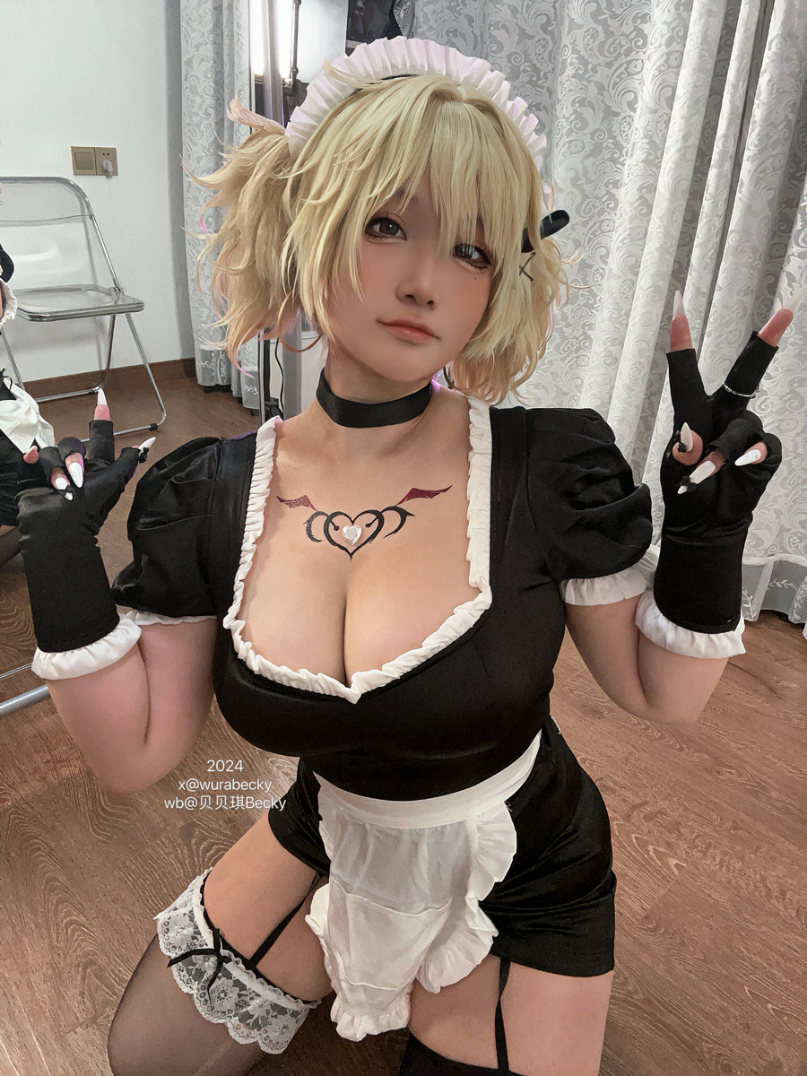 贝贝琪Becky烟烟女仆 [69P1V-338MB]-绅士图