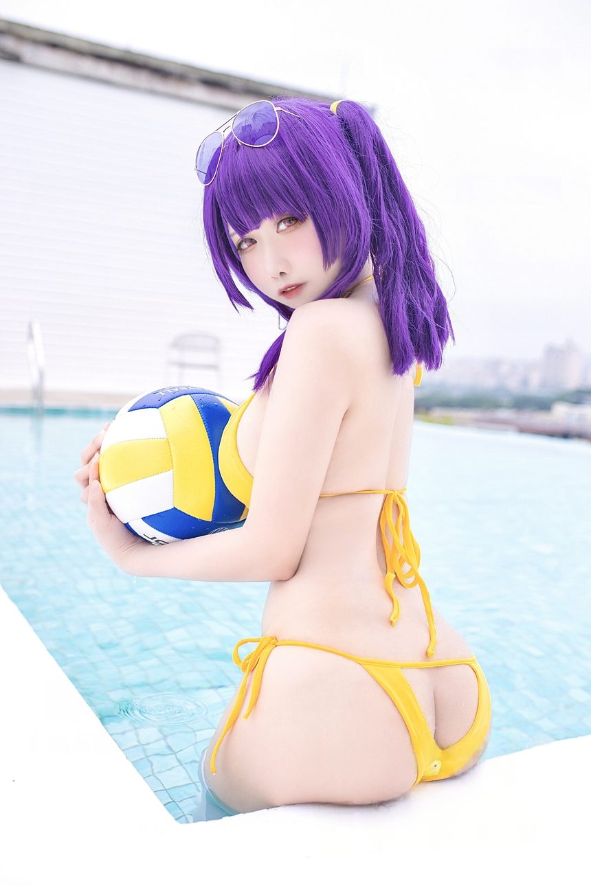 图片[3]-贞子蜜桃 –  碧蓝航线 波拉泳装 [23P-80.5MB]-绅士图