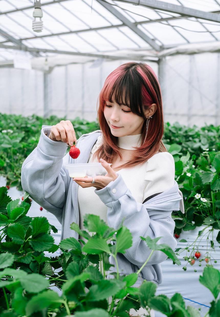 图片[2]-ElyEE子 – Strawberry Picking Date [34P+2V-128MB]-艺库