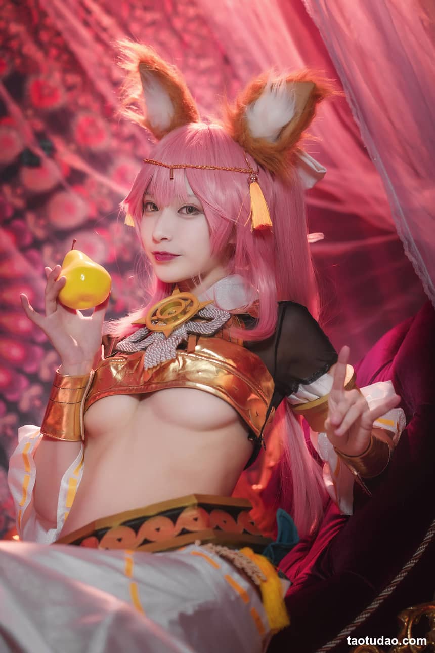 图片[4]-铁板烧鬼舞w –  NO.020 玉藻前神话装[20P-334M]-绅士图