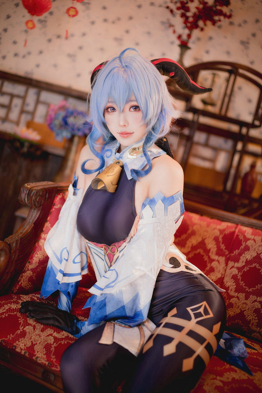 Ely_eee(ElyEE子) - Ganyu / 15P-41MB / cos萌妹-绅士图