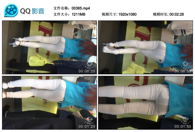 精选街拍视频 No.029 纳兰性急作品 丰臀白裤有亮点 / MP4-1.18GB / 街拍视频-绅士图