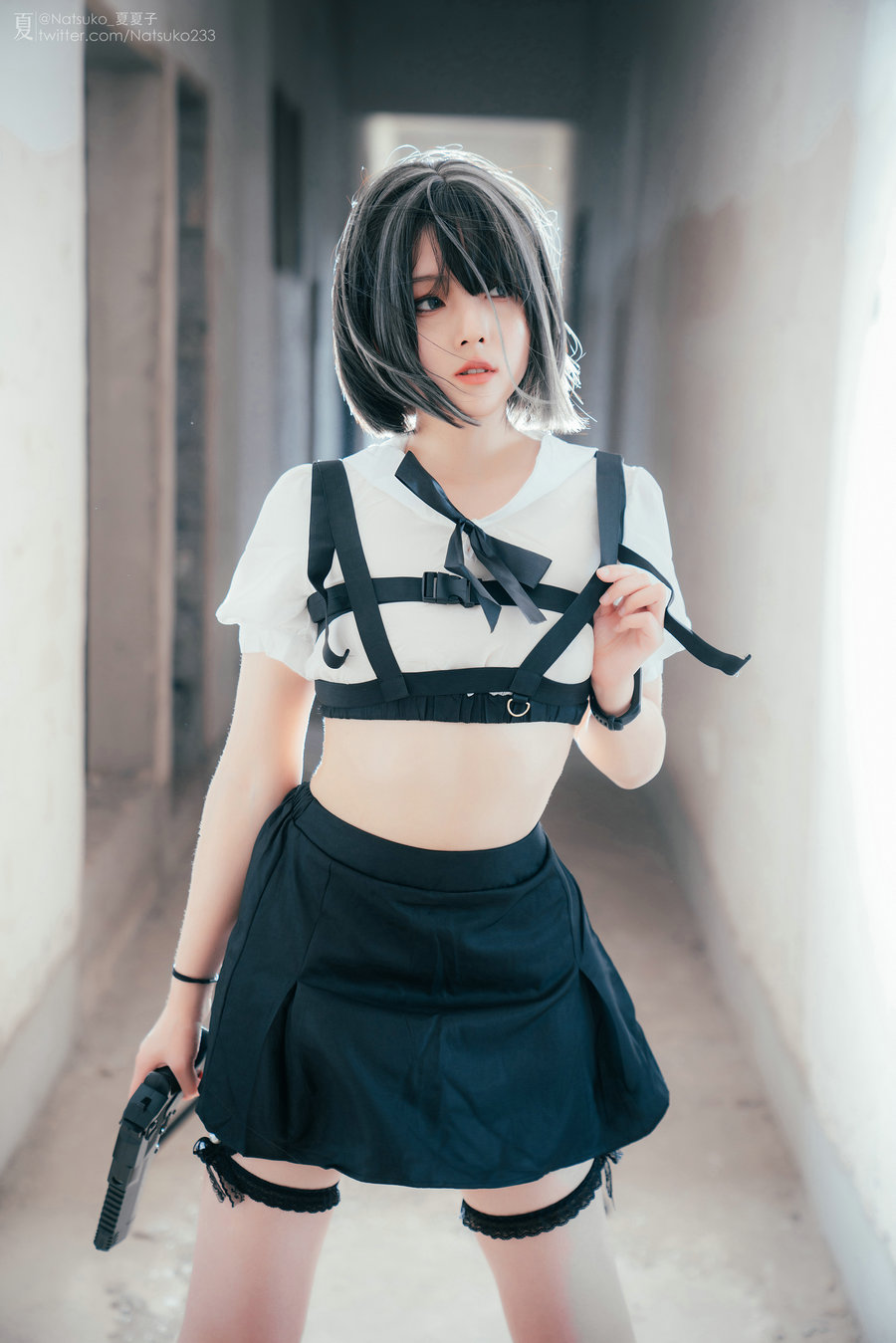 Natsuko夏夏子 - 绑带特工 / 40P-346MB / cos萌妹-绅士图