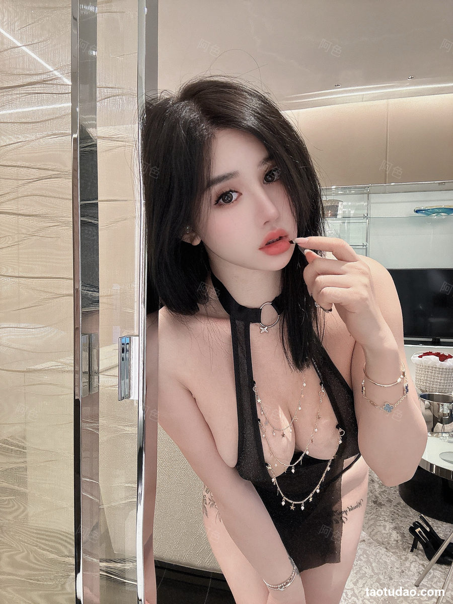 图片[3]-阿色 – 黑色姐姐 [8P+2V／62MB]-绅士图