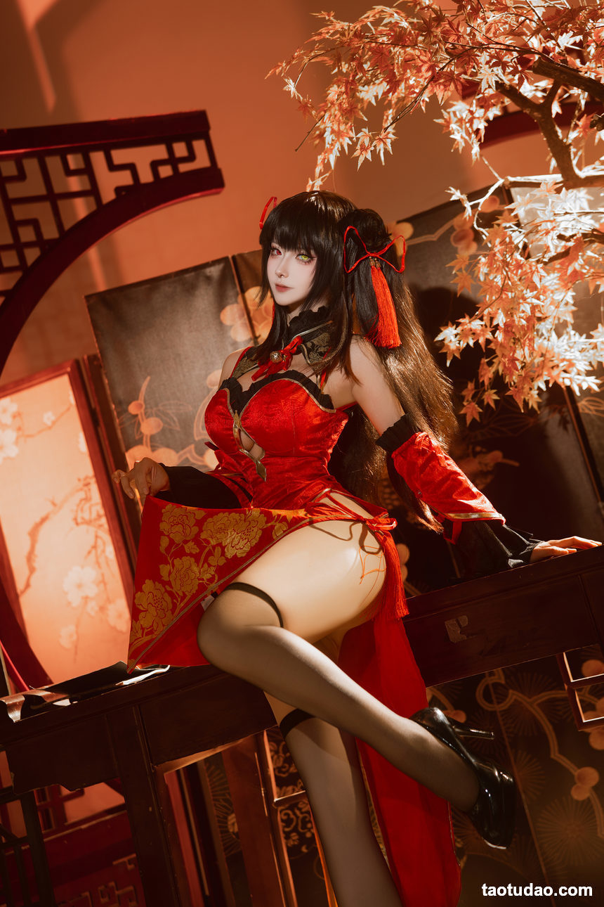 图片[4]-Seya-狮砸 2025年01月限定 狂三旗袍 [12P-200MB]-绅士图