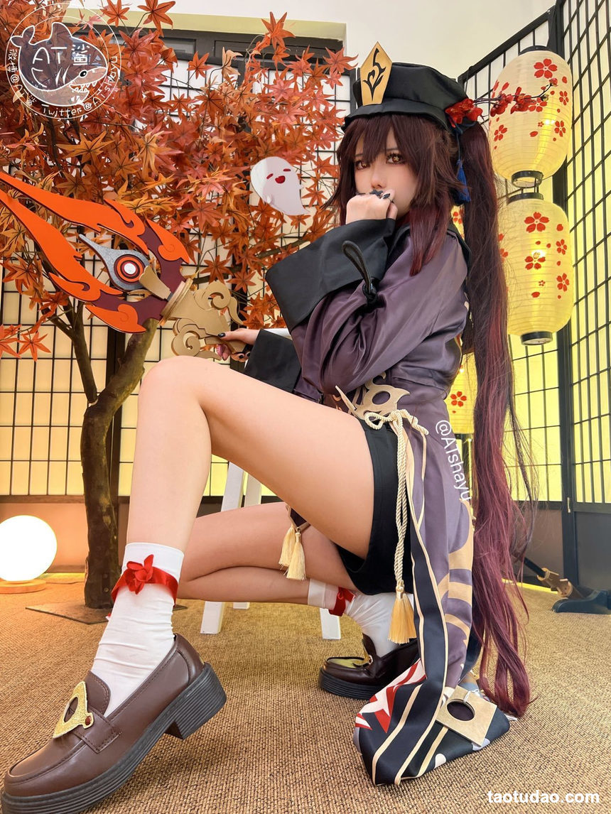 图片[4]-AT鲨 – NO.030 原神 胡桃 [75P-106MB]-绅士图