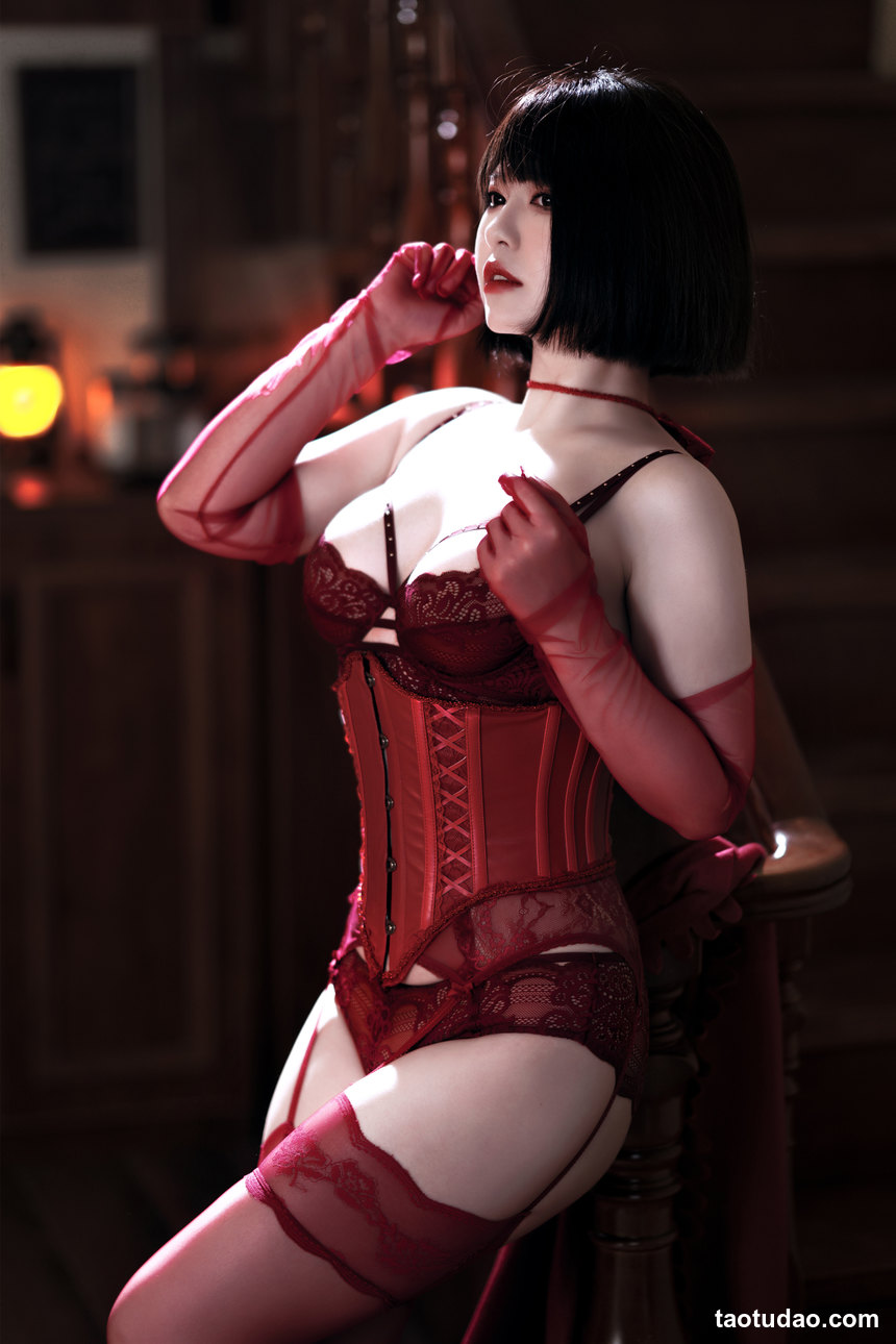 图片[2]-半半子 – NO.67 RED 赤紅 Vol.03 [57P-110MB]-绅士图