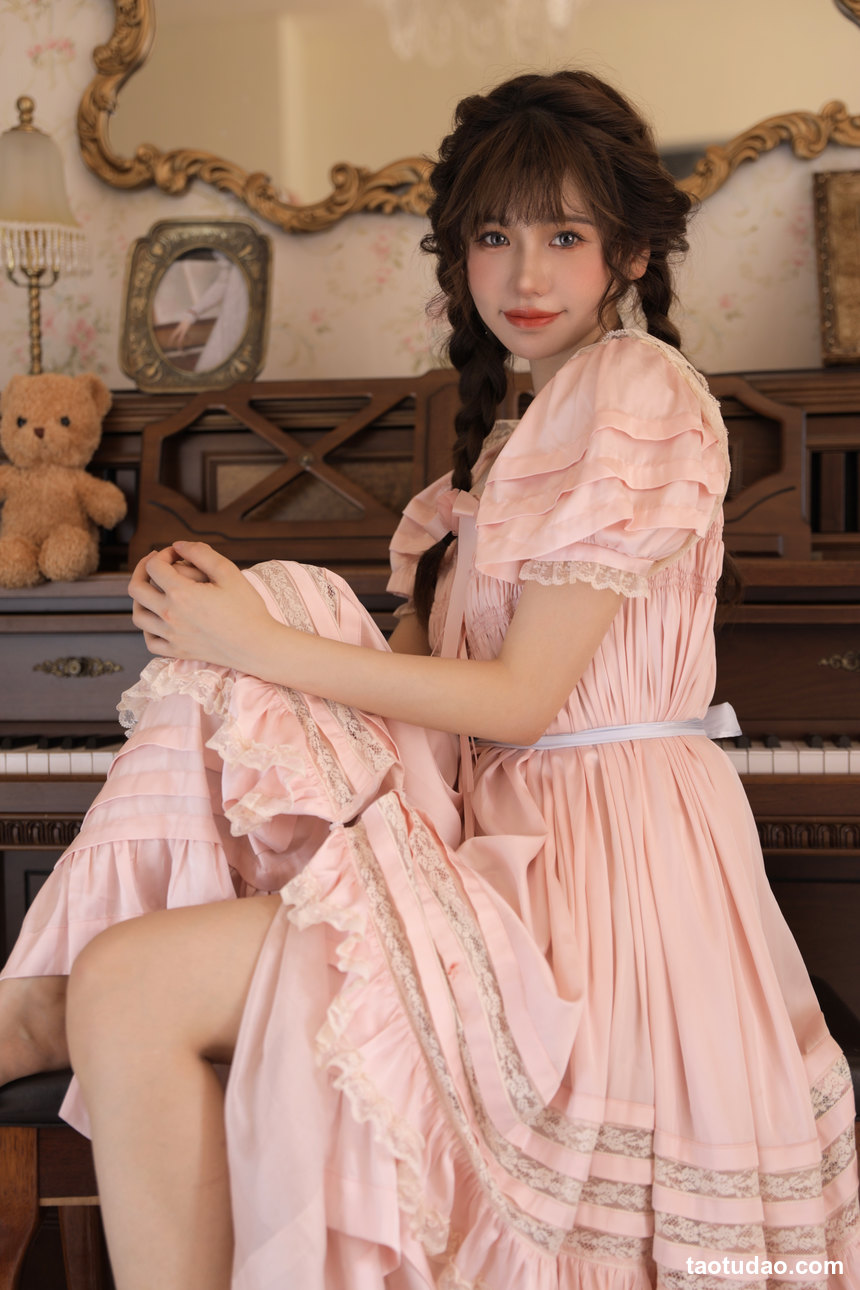图片[3]-[YITUYU艺图语]2022.11.01 粉色连衣裙 林木婷子[26+1P／232MB]-绅士图
