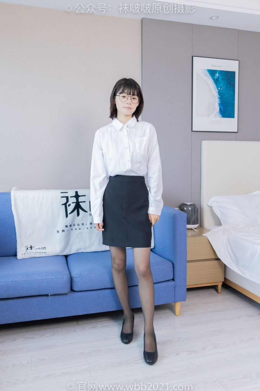 图片[4]-[BoBoSocks袜啵啵]NO.436 糯米-OL制服、两双平底鞋、薄黑丝、厚肉丝[150P+1V／6.51GB]-绅士图