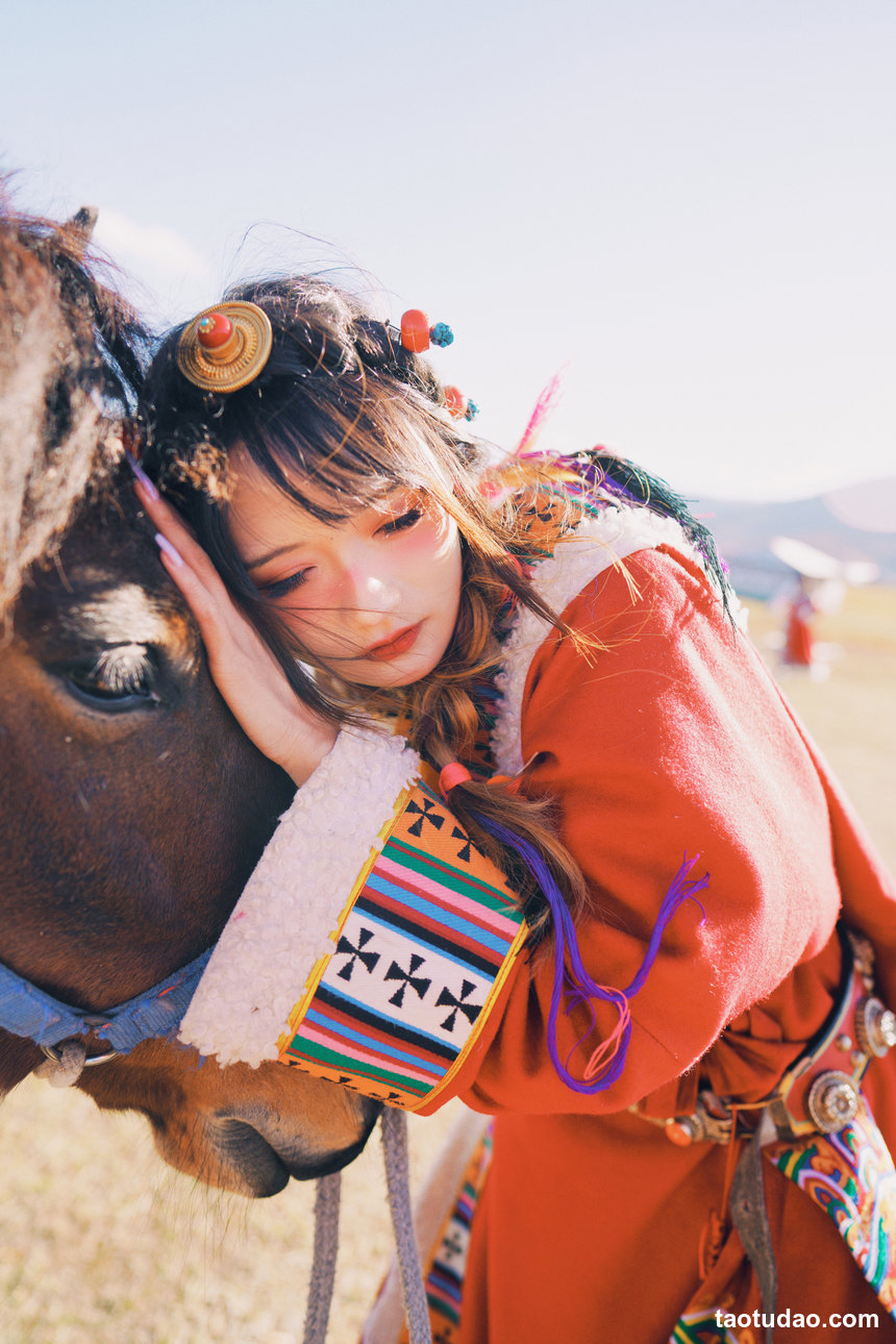 图片[3]-[YITUYU艺图语]2022.04.27 草原小卓玛 兔子Zzz不吃胡萝卜[24+1P／132MB]-绅士图