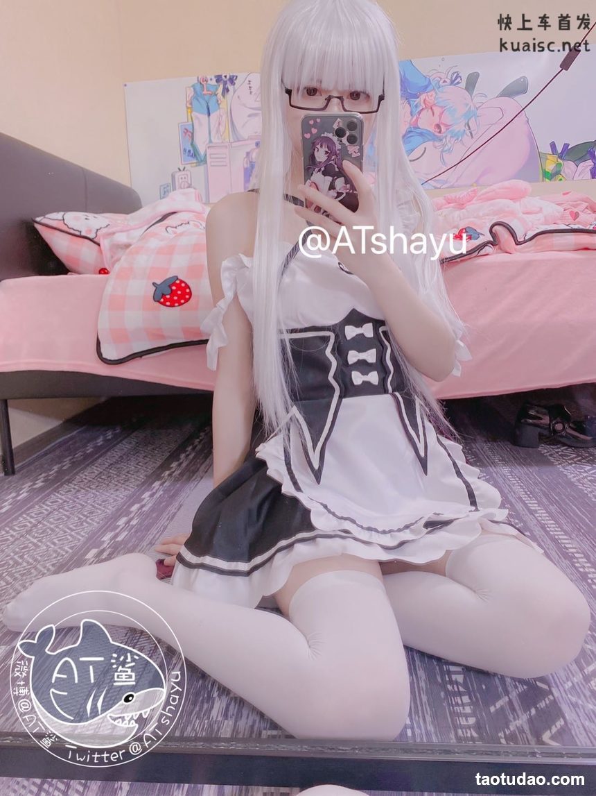 图片[2]-AT鲨 – NO.024 白丝女仆[29P-15M]-绅士图