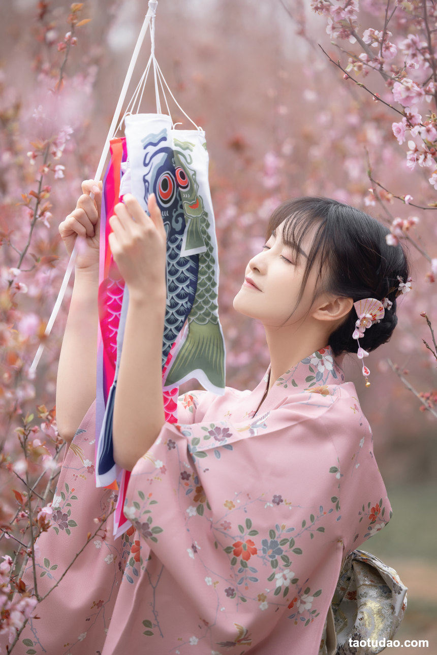 图片[4]-[YITUYU艺图语]2022.03.31 桃花和服 一一[28+1P／297MB]-绅士图