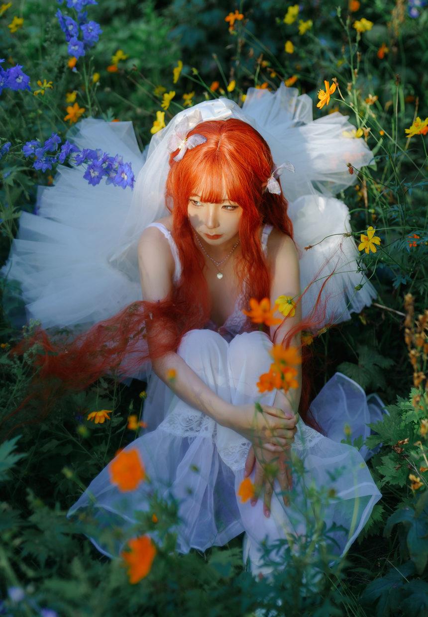 图片[2]-蠢沫沫  花丛婚纱 [67P 517M]-艺库