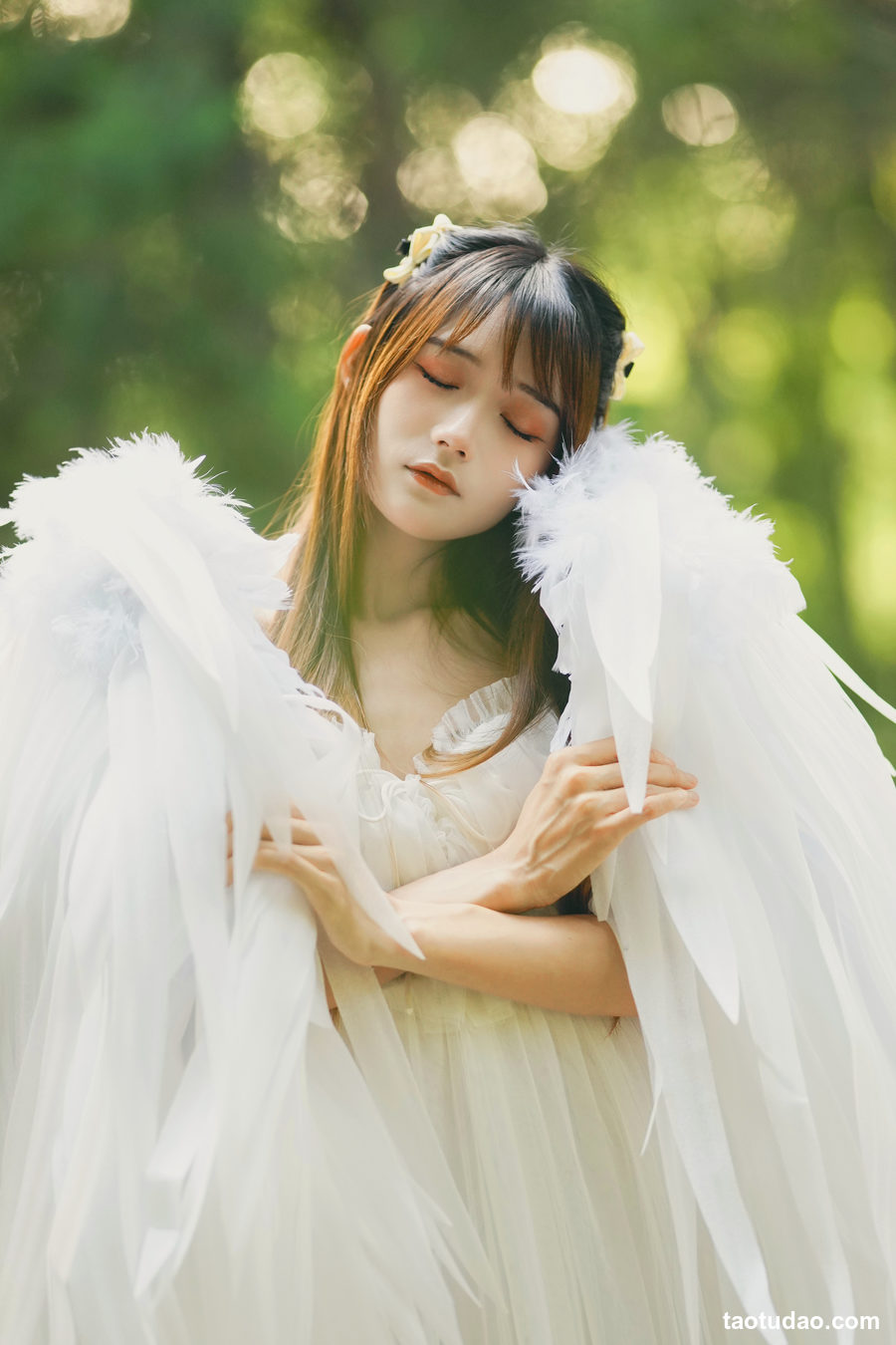 图片[2]-兔子Zzz不吃胡萝卜 – NO.139 林中天使 [37P-409MB]-绅士图