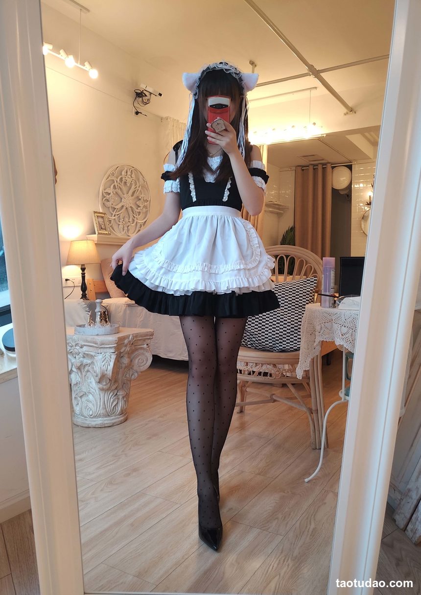 图片[4]-雪琪SAMA –  对镜女仆[28P2V-618MB]-绅士图