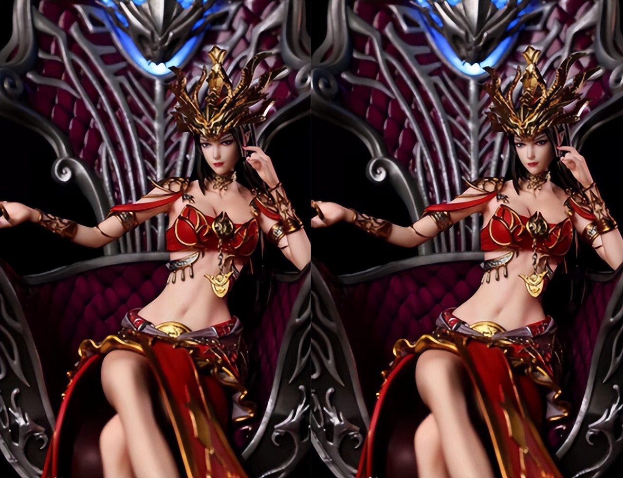 《斗破》美杜莎女王手办曝光,可拆卸的大长腿好诱人,网友:好美