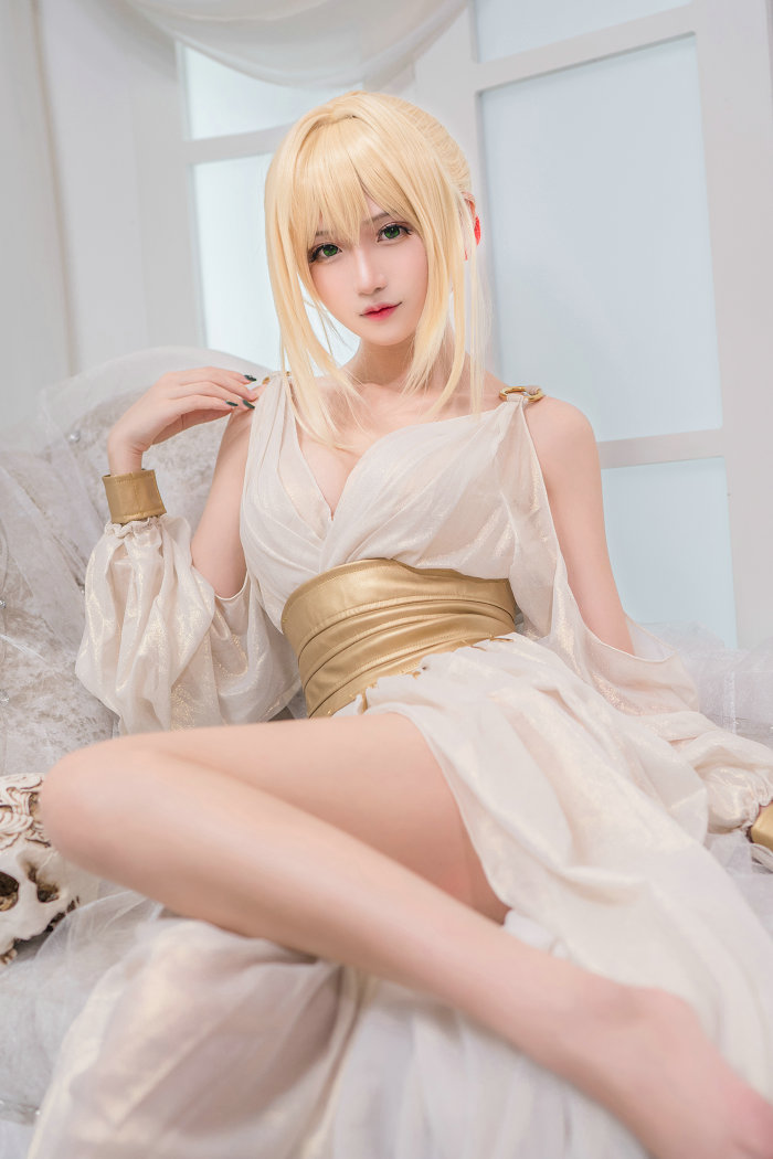 cosplay美女腐团儿Ikaros - 尼禄 / 10P-94MB / cos萌妹-绅士图