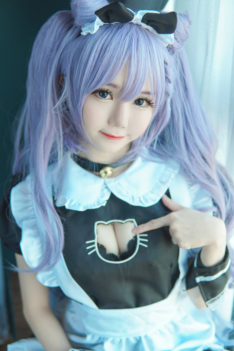 Sally Dorasnow - Keqing Maid / 52P-284MB / cos萌妹-绅士图
