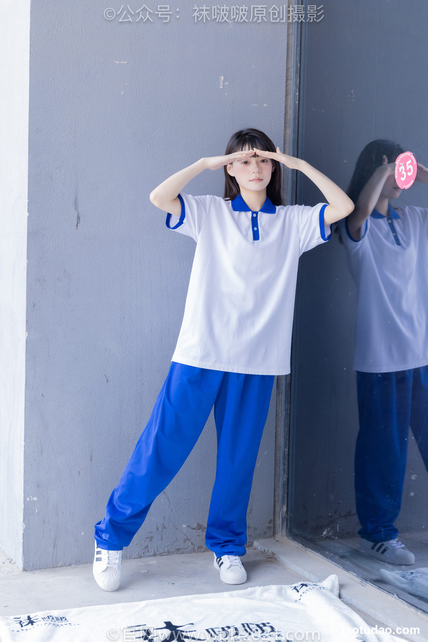 图片[4]-[BoBoSocks袜啵啵]NO.393 糯米-板鞋、白棉袜、裸足、校服[150P+1V／7.01GB]-绅士图