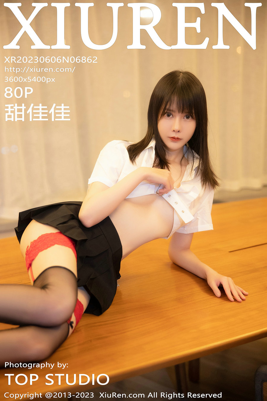 / 秀人美媛馆 / 2023.06.06 No.6862 甜佳佳 / 80P539MB / 秀人网-绅士图